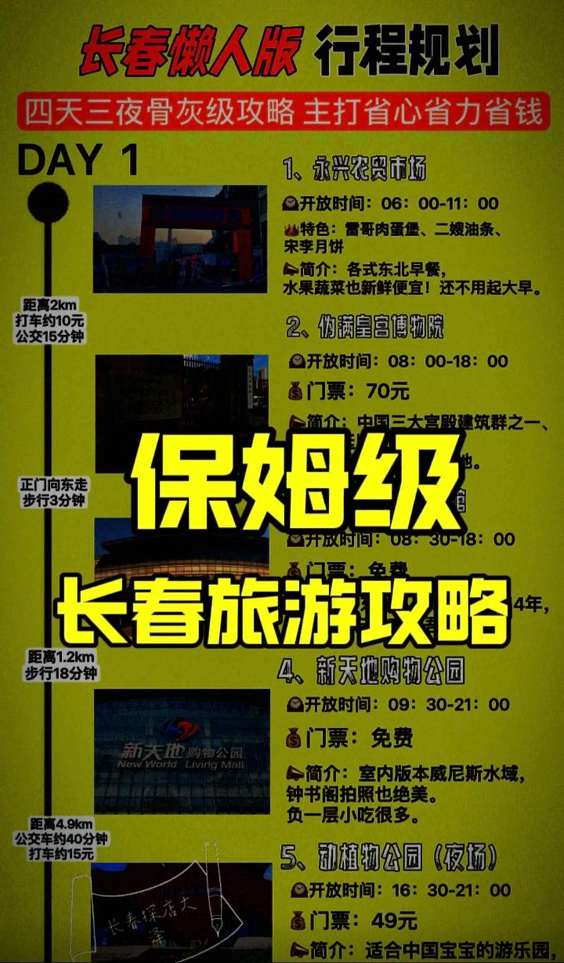 长春八大部旅游攻略，如何玩转这座历史与现代交融的城市？-图2