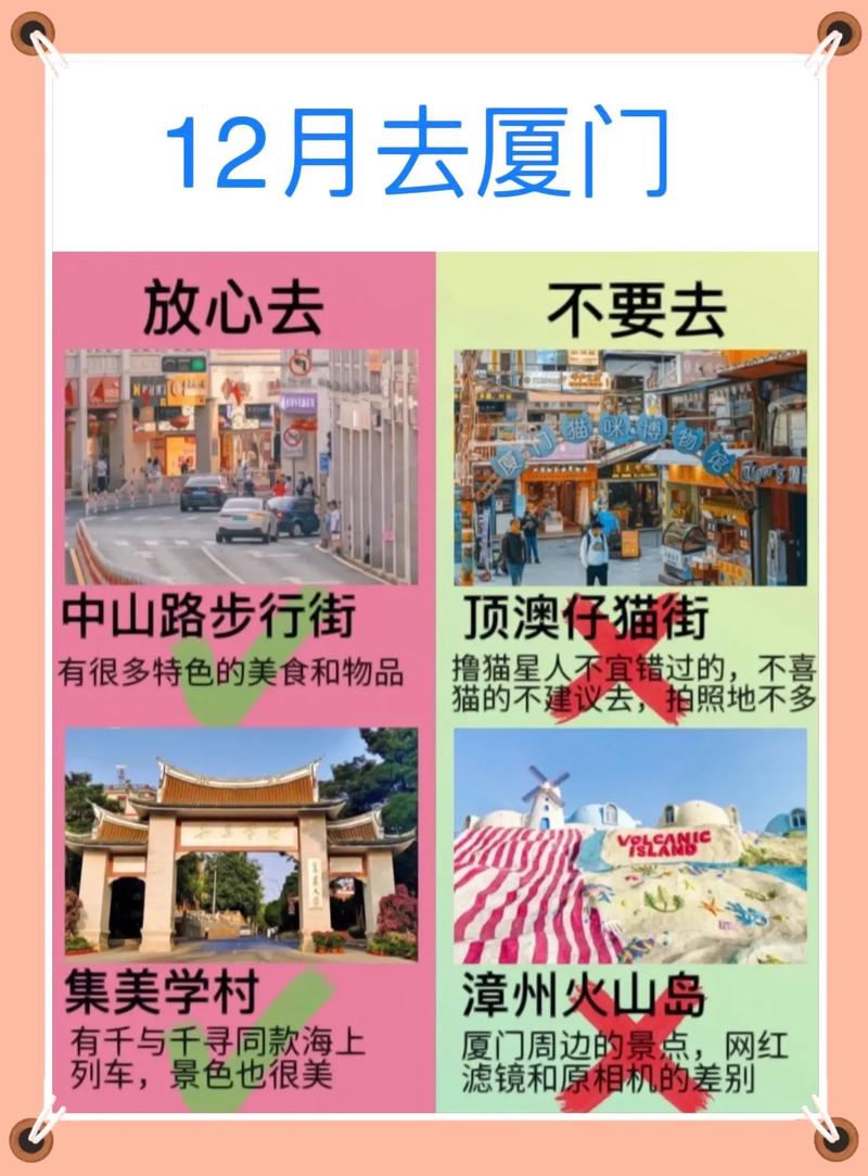 12月去厦门旅游，有哪些必去景点和注意事项？-图2