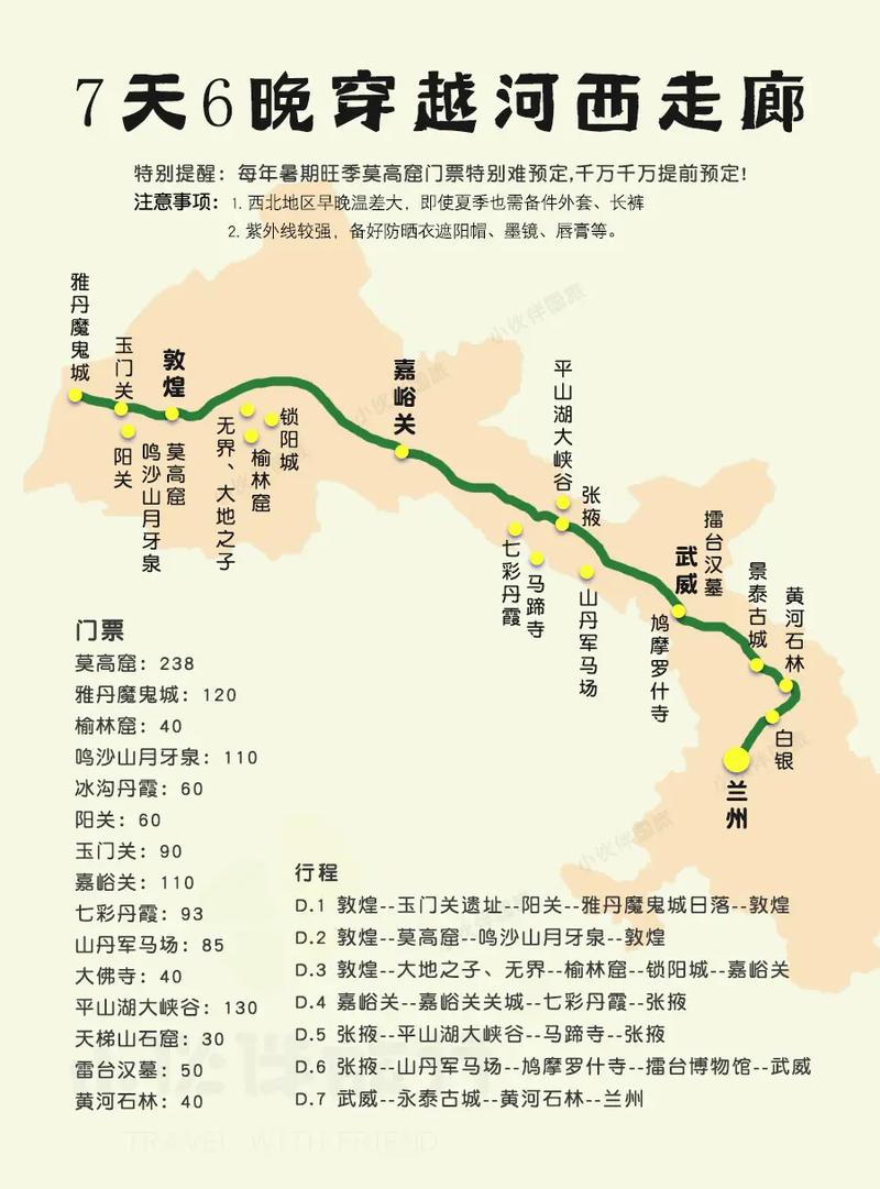 甘肃河西走廊旅游攻略，如何玩转这片神奇的土地？-图3