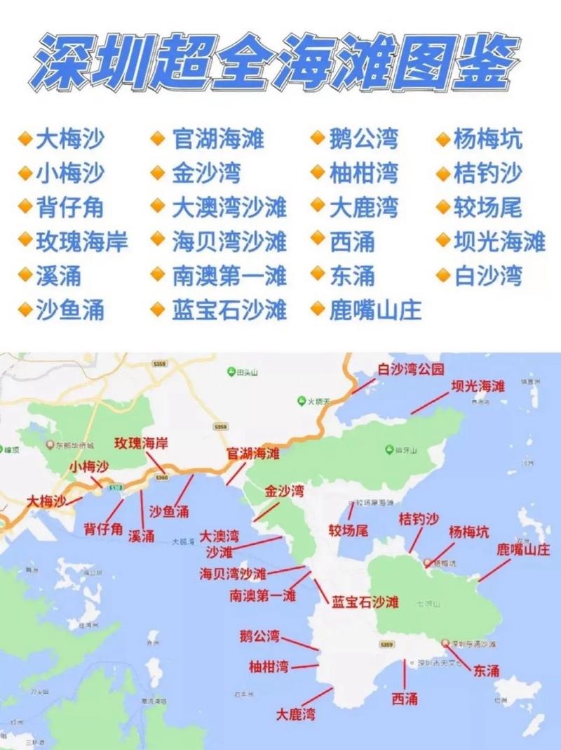 深圳海滩旅游攻略，如何玩转海滨之城？-图1