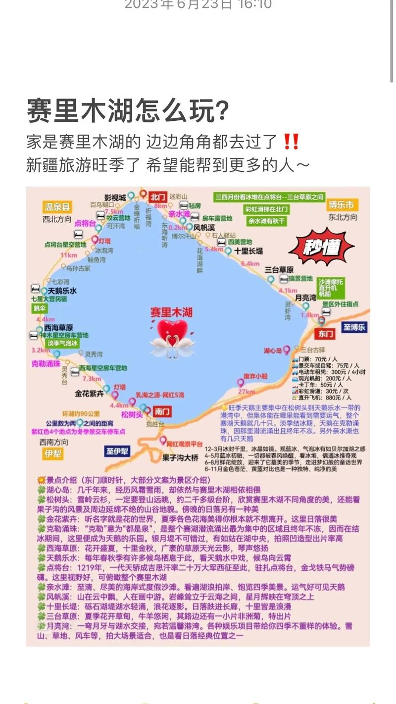 如何制定完美的塞里木湖旅游攻略？-图3