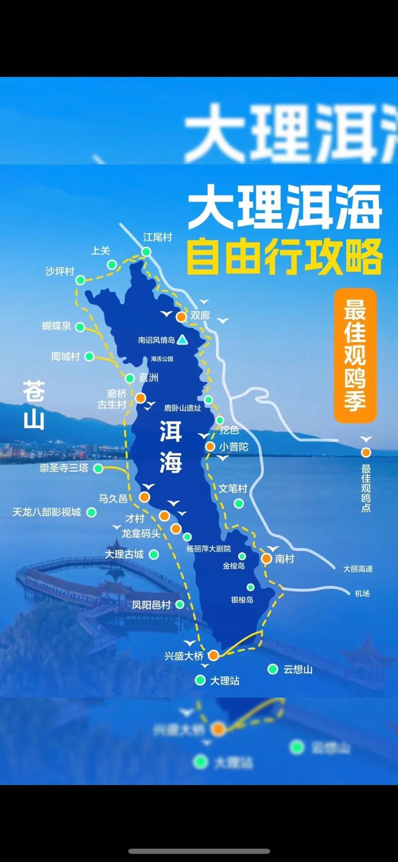 大理双廊洱海旅游攻略，如何玩转这片美丽的天堂？-图3