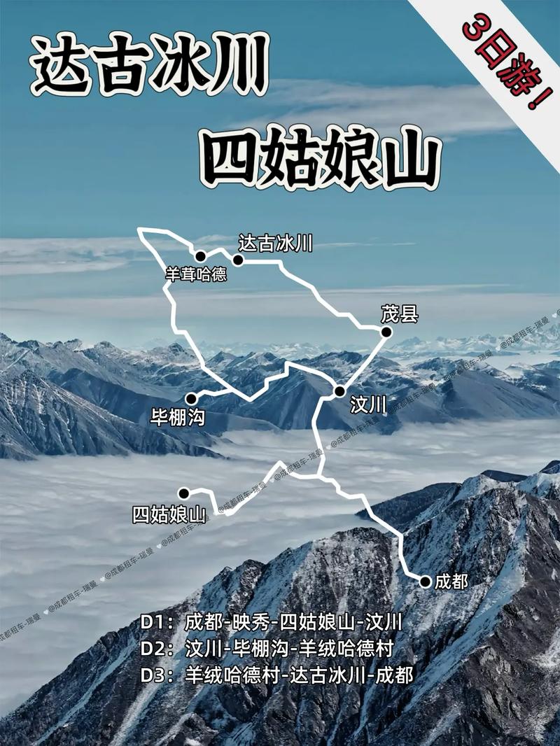 冬季四姑娘山旅游攻略，如何玩转这片冰雪仙境？-图2