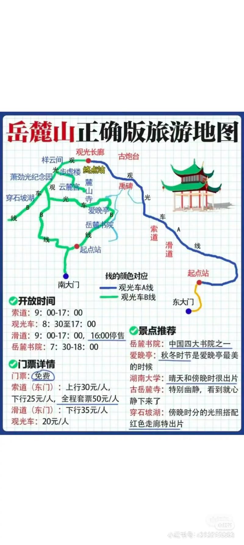 半天时间如何畅游岳麓山？——岳麓山半天旅游攻略-图1