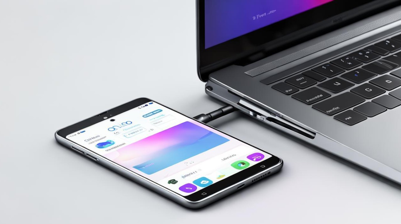 oppo r9s与电脑连接