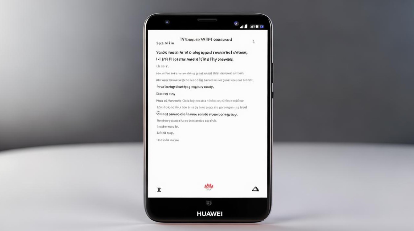 华为手机怎么查看WIFI密码