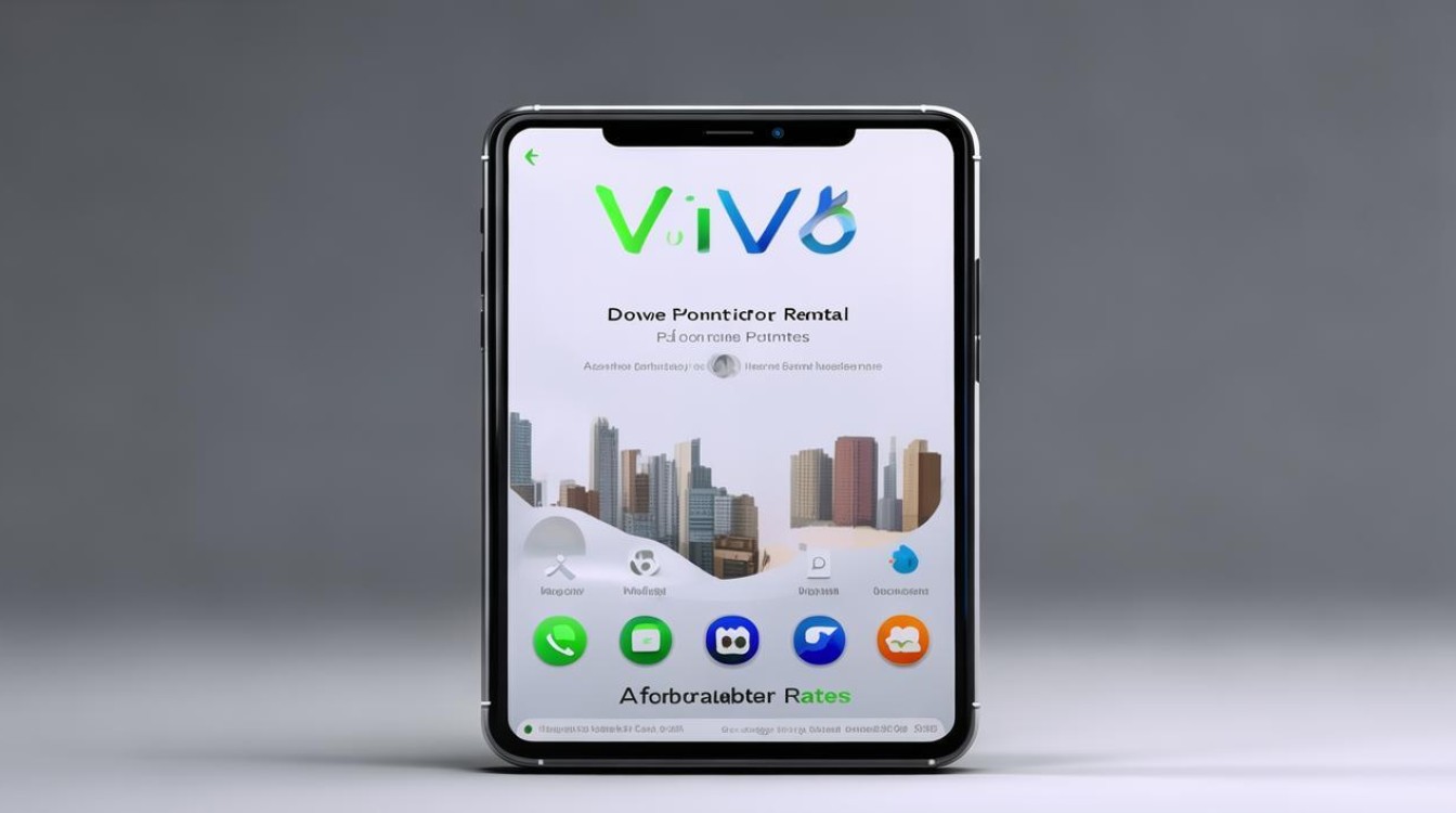 vivo手机租赁海报
