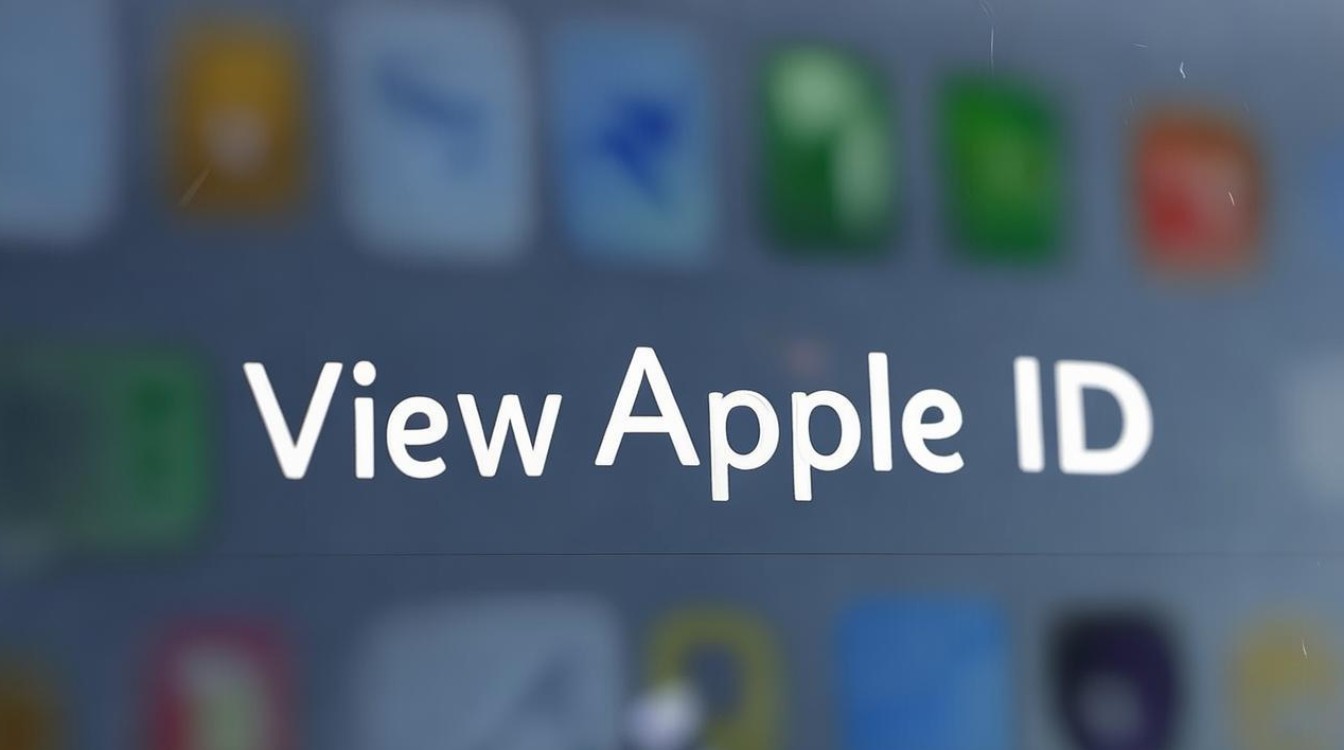 查看apple id
