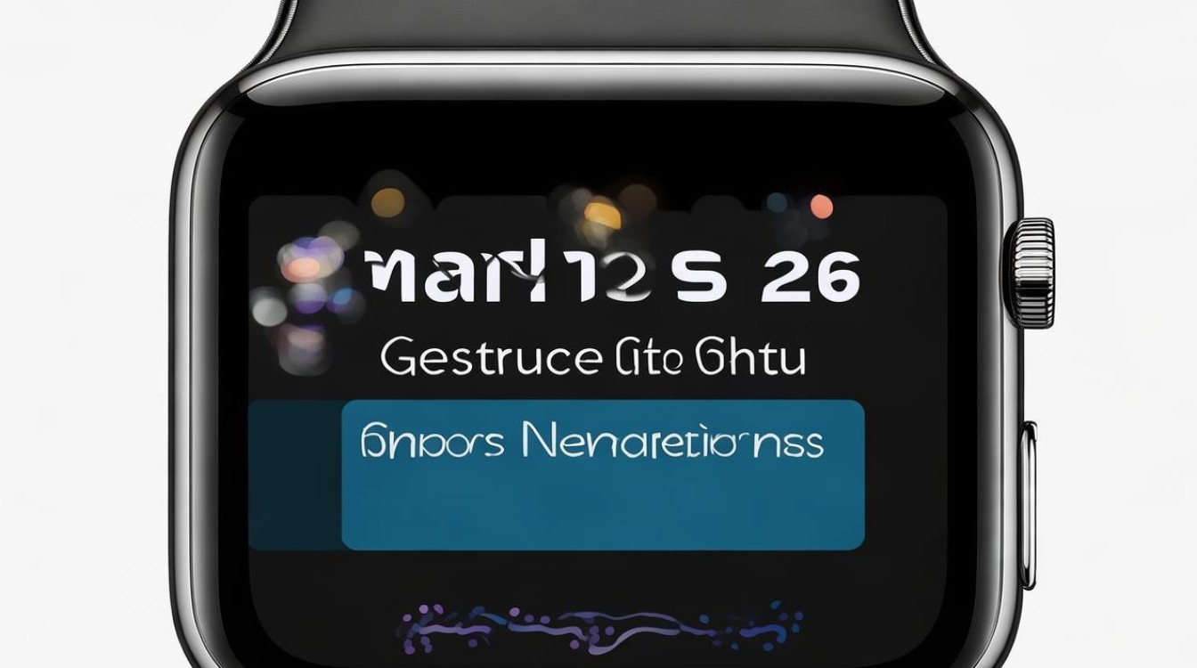 watchOS 26 手势控制支持哪些新操作？