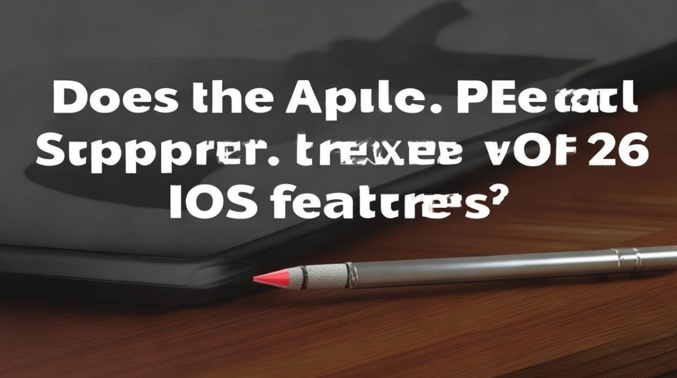 苹果Apple Pencil支持iOS 26新功能吗？