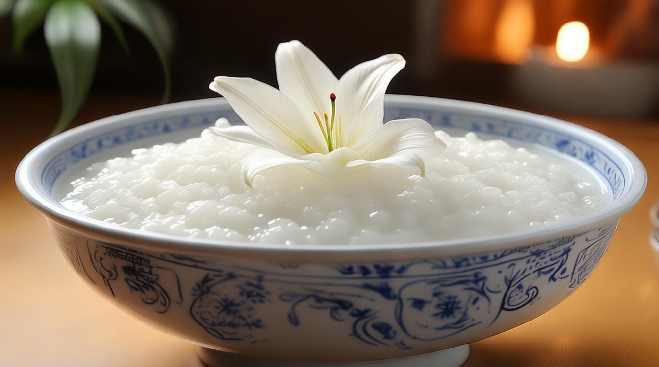 百合小米粥