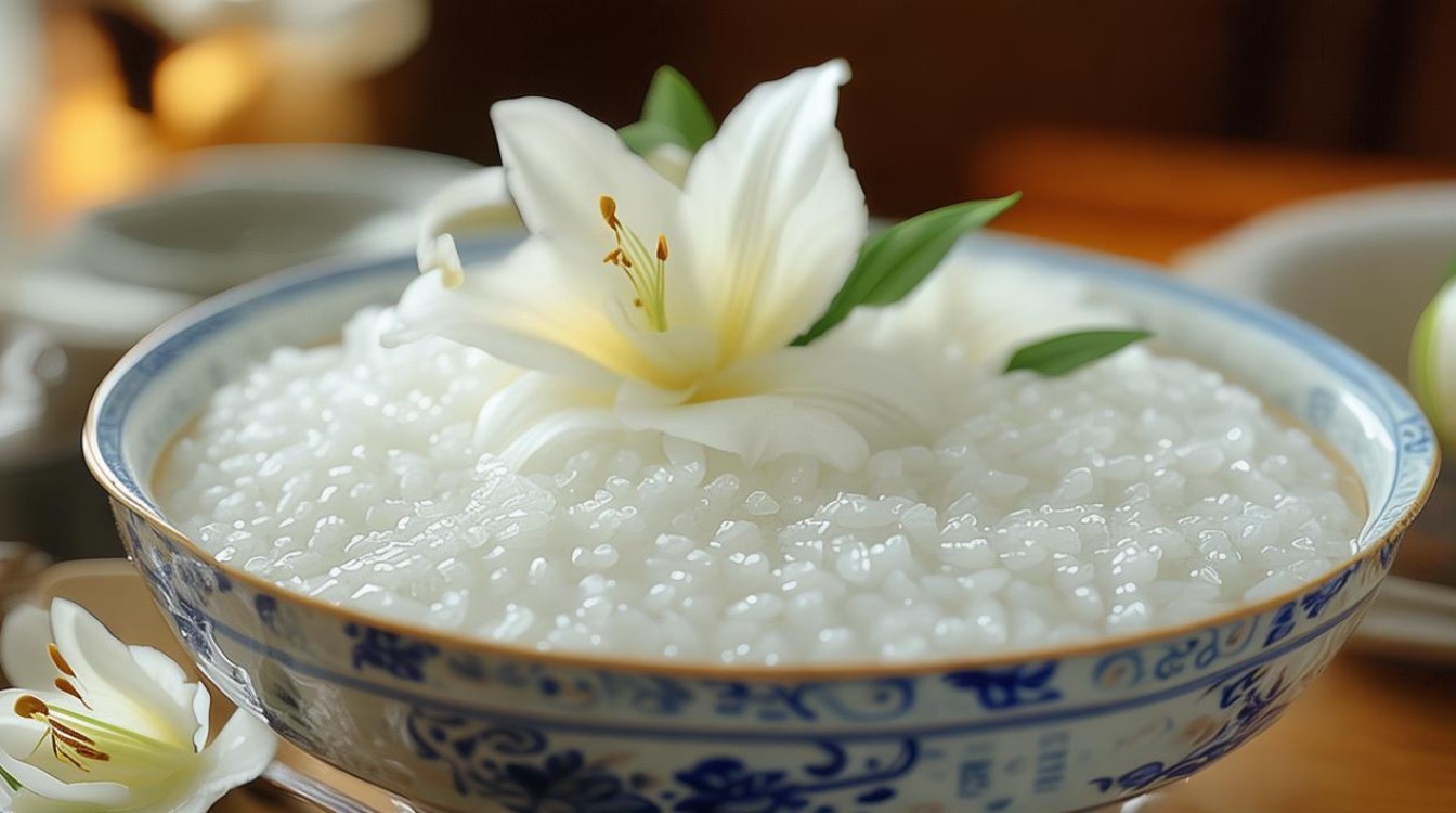 百合小米粥