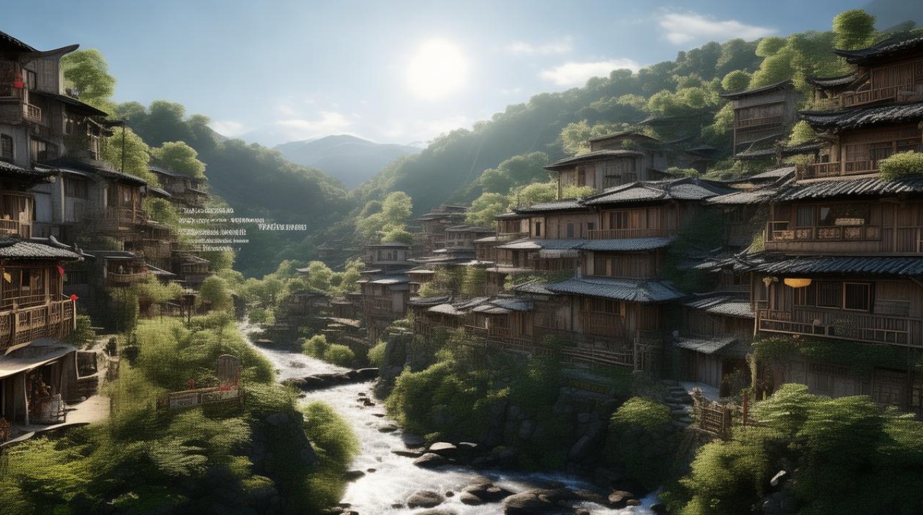 华为溪流背坡村