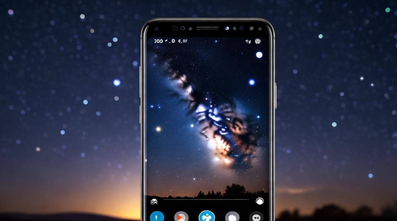 三星手机怎么拍星星
