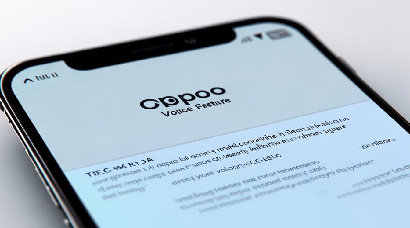 oppo 语音功能怎么用？