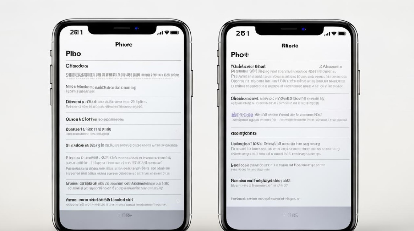 iphone参数对比