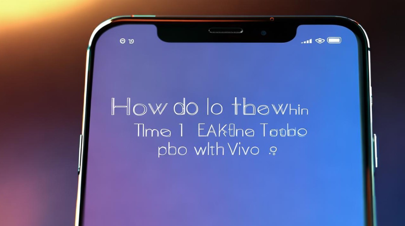 vivo 拍照怎么显示时间？