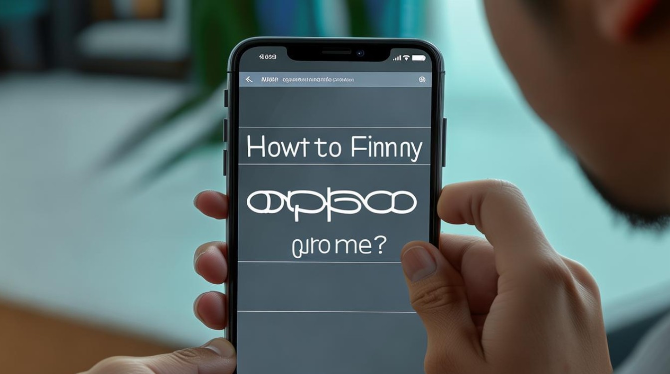 查找手机 oppo 怎么弄？