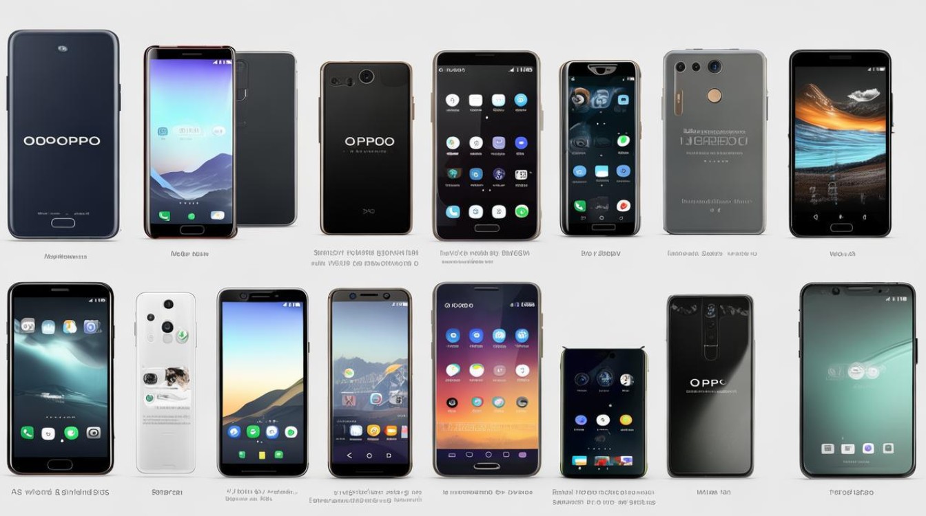 oppo 所有手机型号图片有哪些？