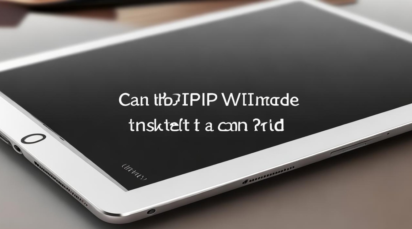 ipad wifi版能插卡吗