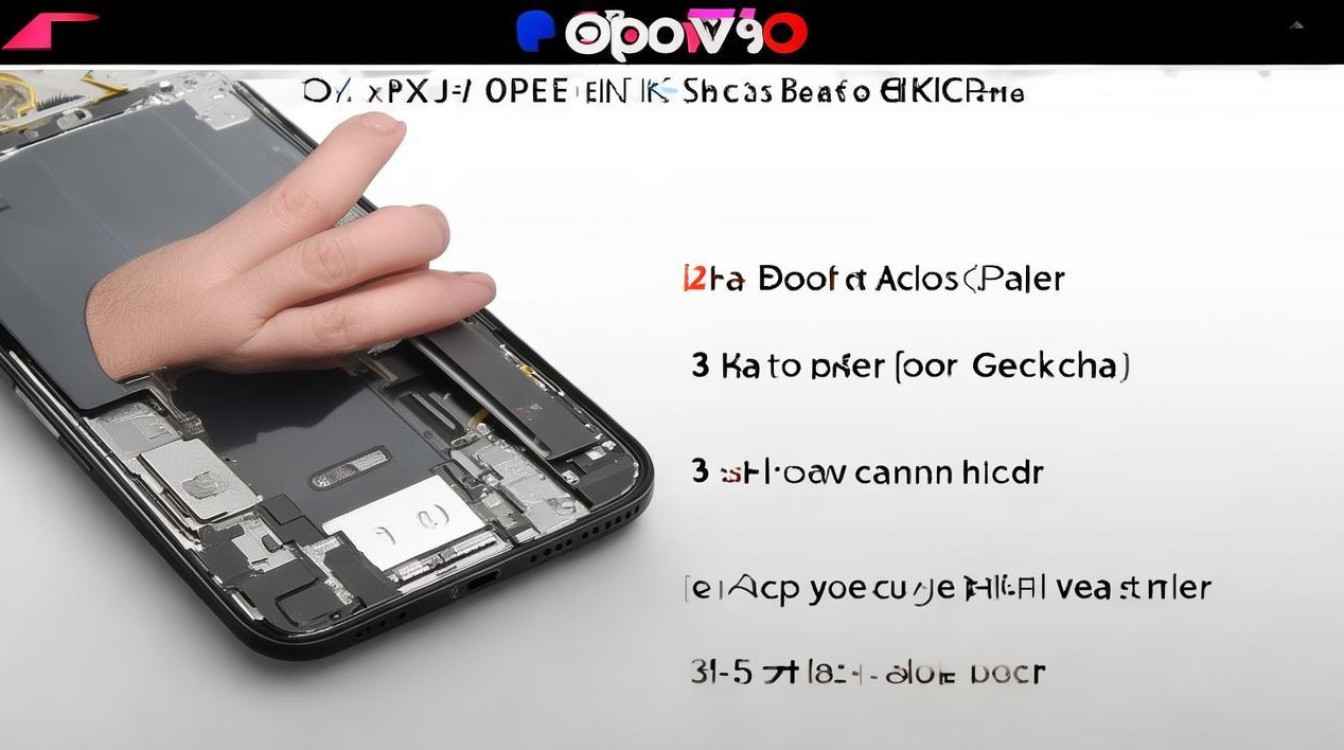 oppo手机怎么拆开后盖