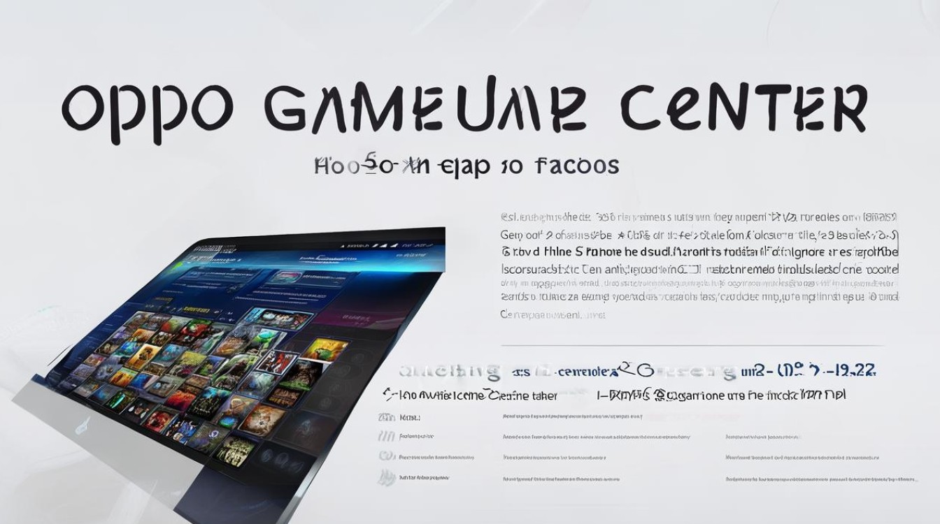 oppo 游戏中心怎么用？