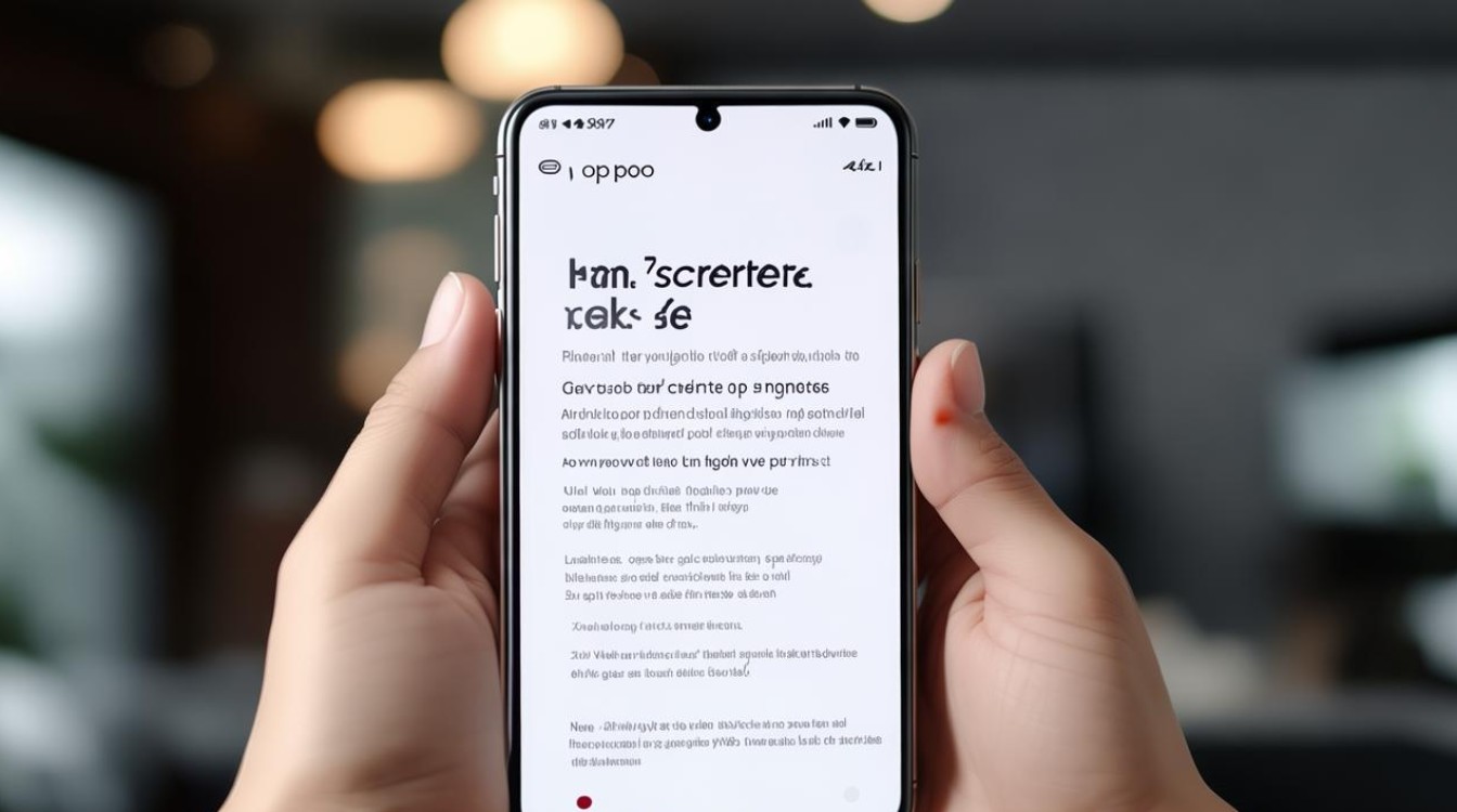 oppo 咋截图啊？