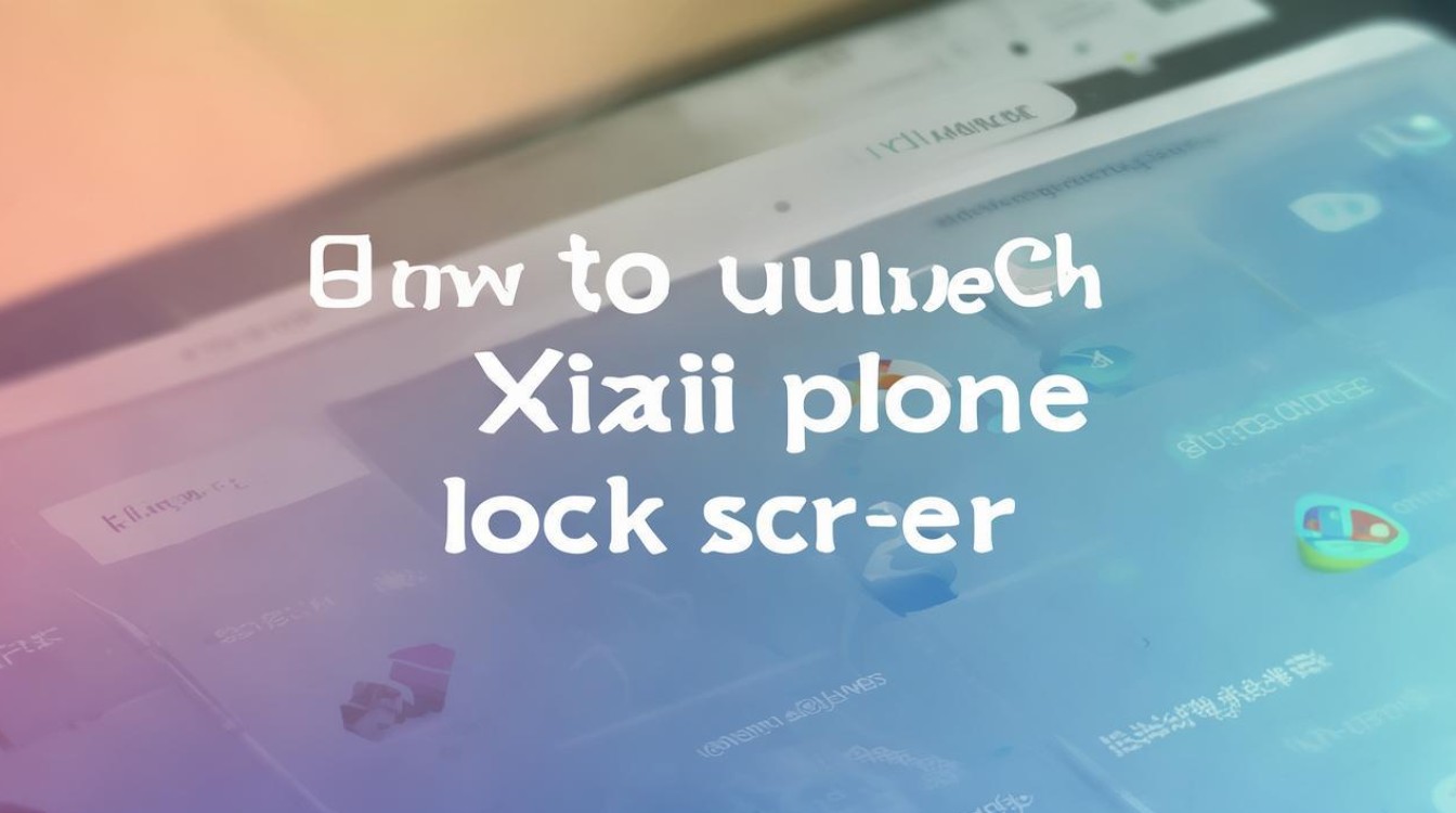小米手机桌面锁定怎么解除？