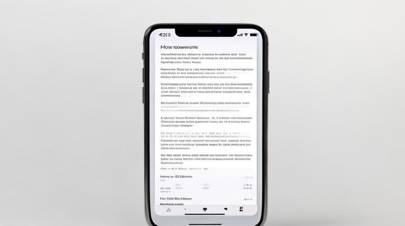 iPhone如何用Word写文档？