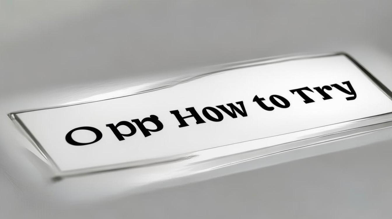 oppo怎么试试