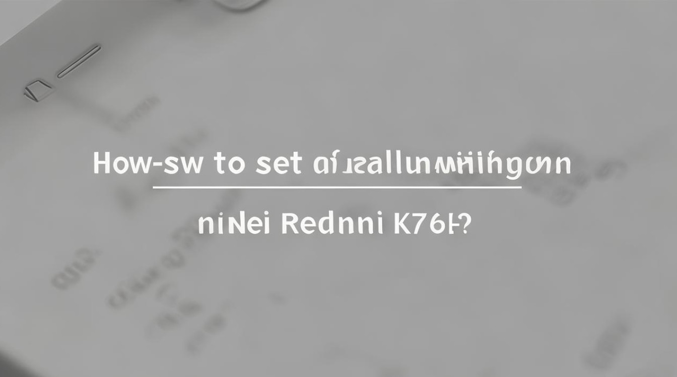 红米RedmiK70E如何设置呼叫等待？