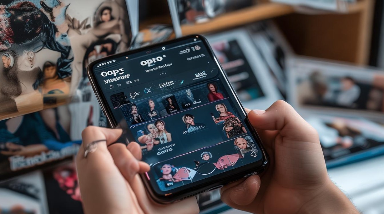 oppo 怎么追星