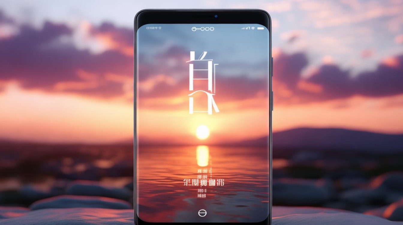 oppo怎么落霞