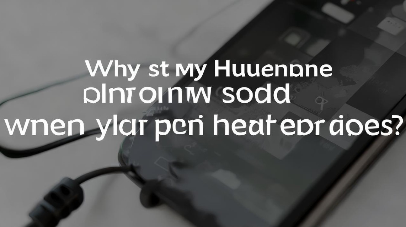 华为插耳机才有声音是怎么回事