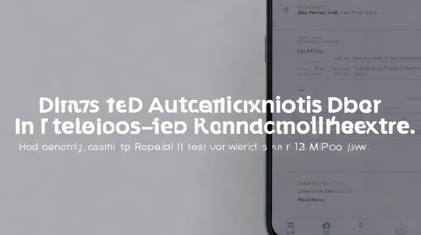 RedmiNote13Pro如何关闭自动更新
