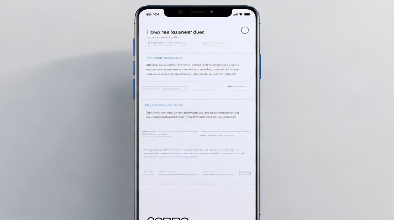 oppo 怎么重置