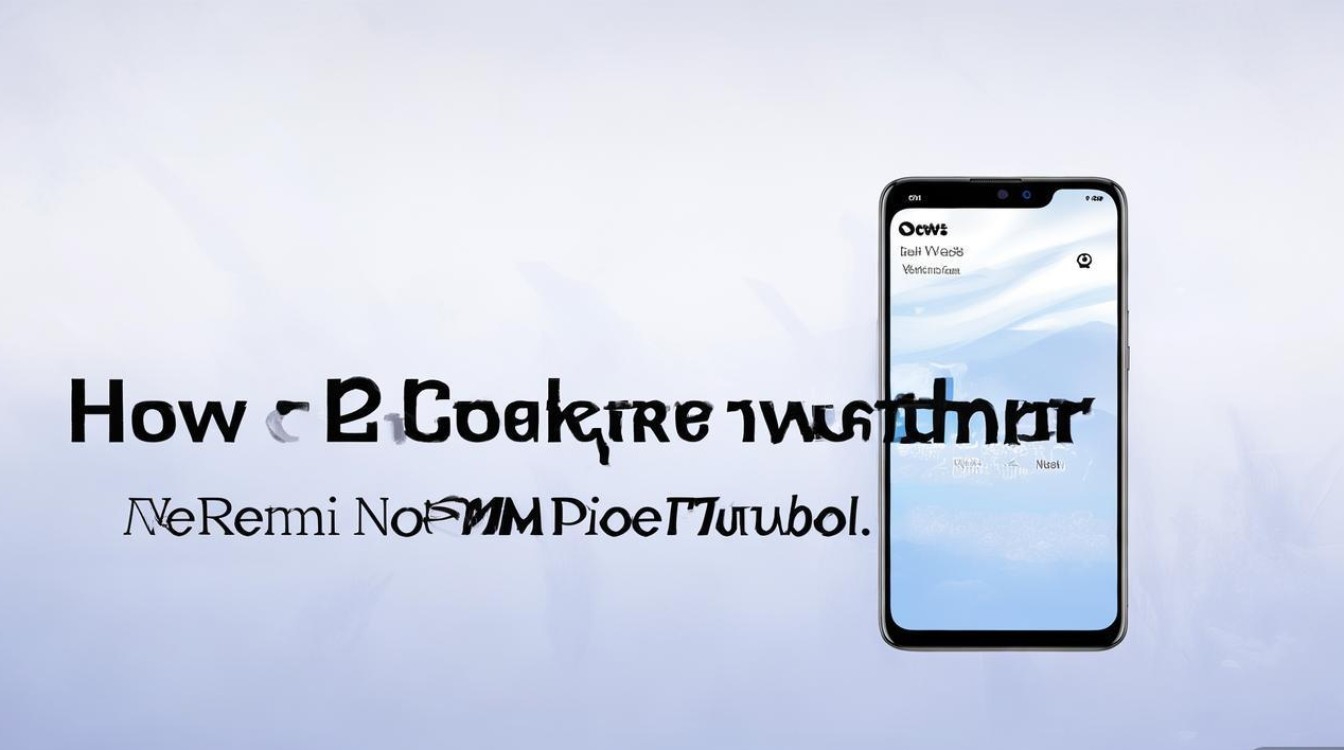 Redmi Note 12 Turbo桌面天气怎么设置？图标不显示怎么办？
