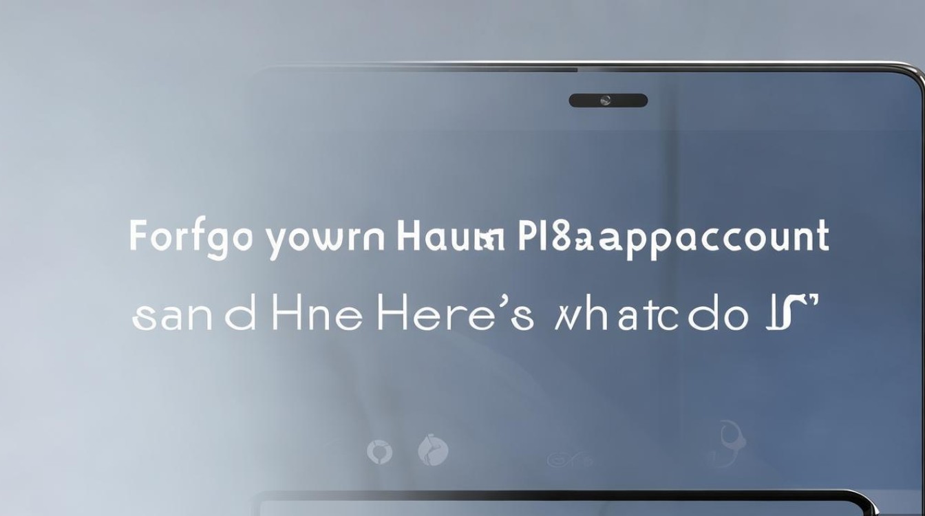 华为P8忘记账号密码怎么办？教你轻松找回登录方法！
