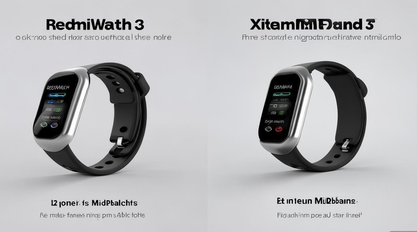 Redmi Watch3和小米手环7怎么选？续航、功能、体验哪个更重要？