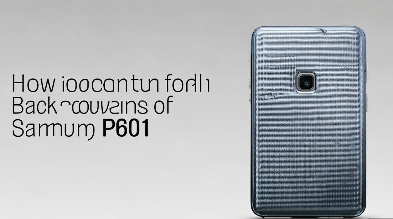 三星p601后盖怎么打开?新手拆机步骤详解