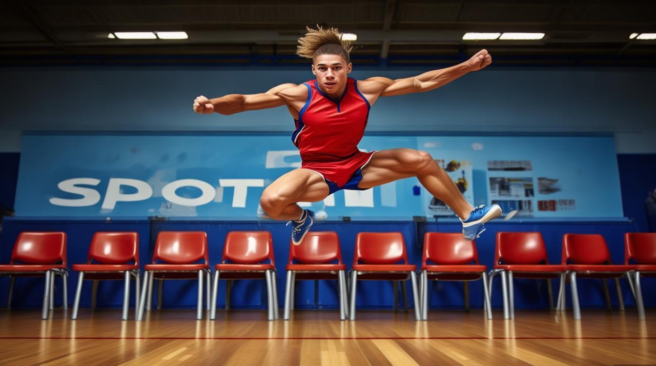 成都体育生跳越10把椅子一次成功