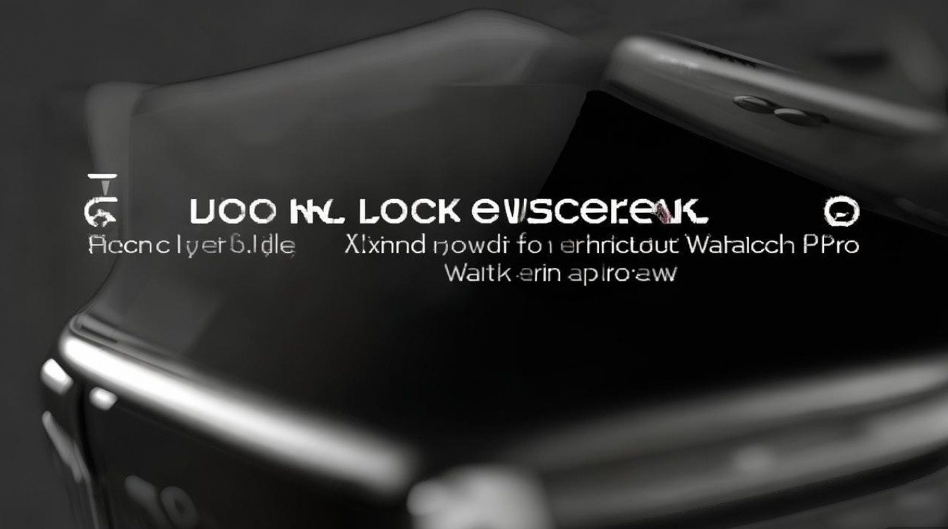 小米Watch S1 Pro怎么锁屏？锁屏方法步骤详解