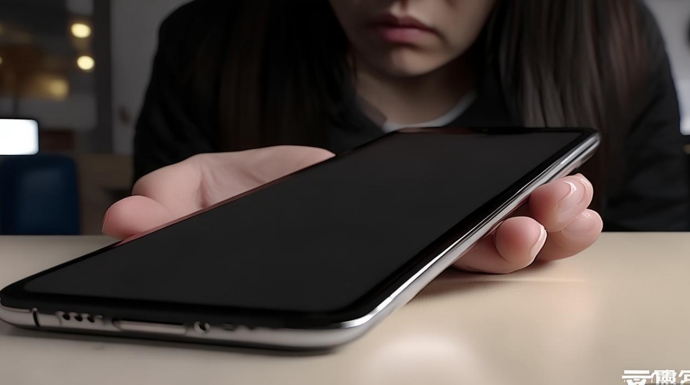 苹果手机屏幕下方发黑是什么原因导致的？