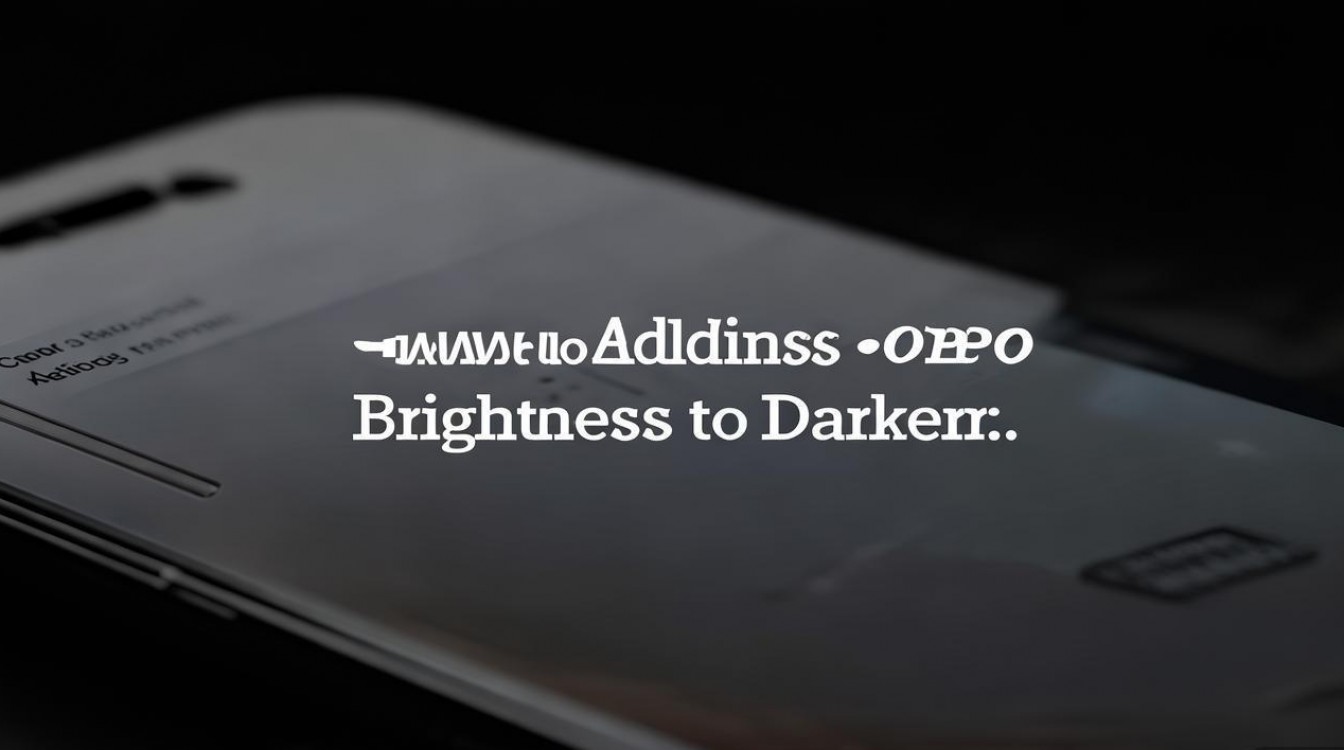 OPPO手机亮度怎么调到比最低还暗?护眼/暗光模式怎么开?