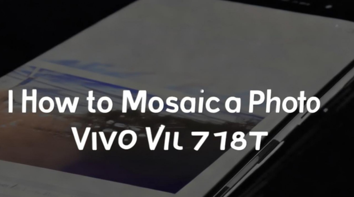 VIVO Y17T怎么给相片加马赛克？手机修图技巧教程