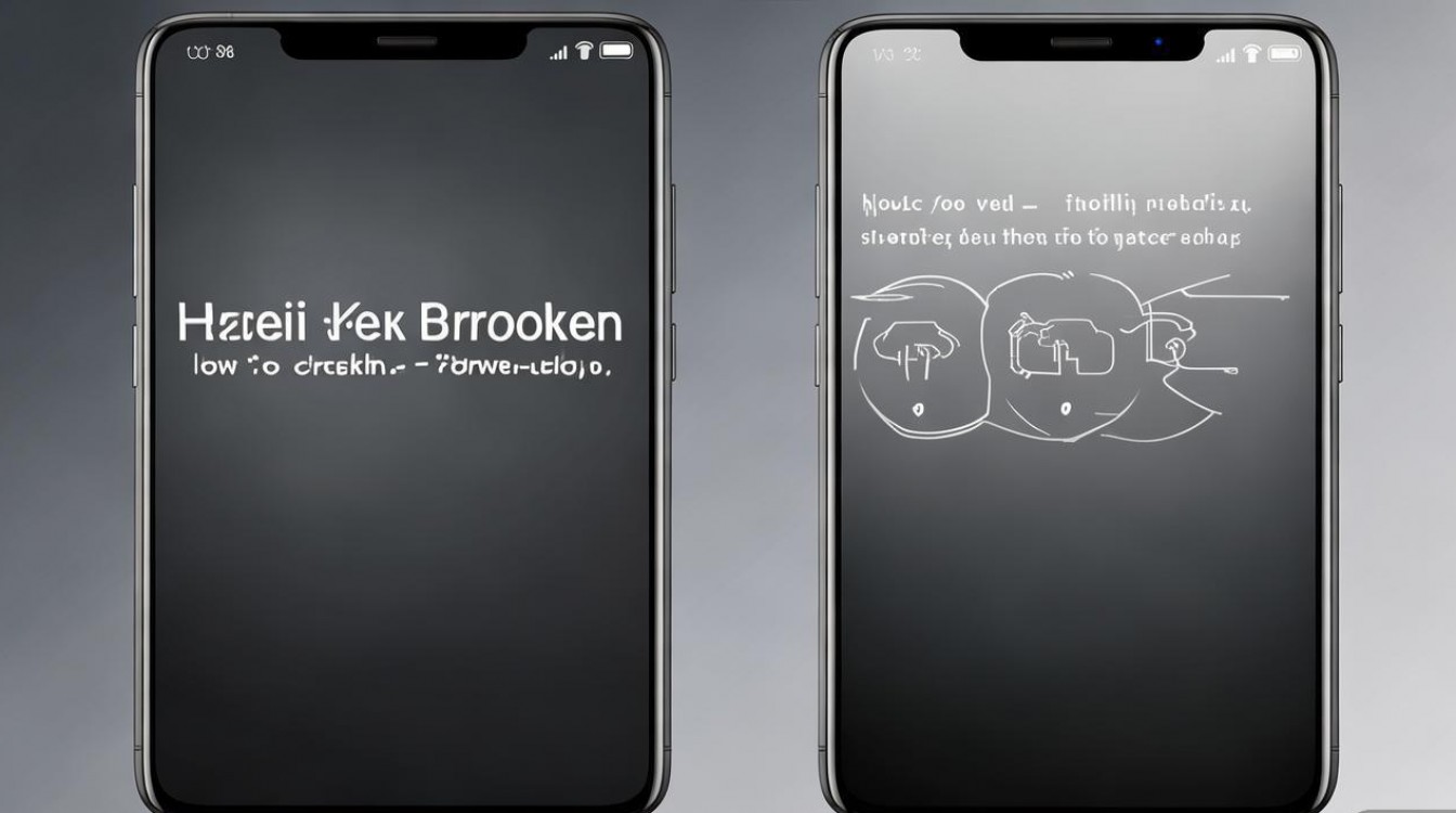 华为锁屏键坏了,怎么长按强制关机?