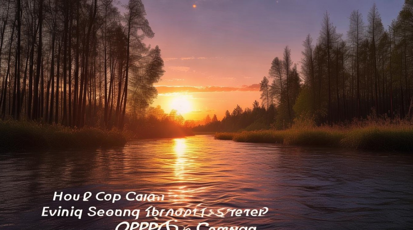 oppo手机傍晚景色怎么拍？参数设置与构图技巧分享