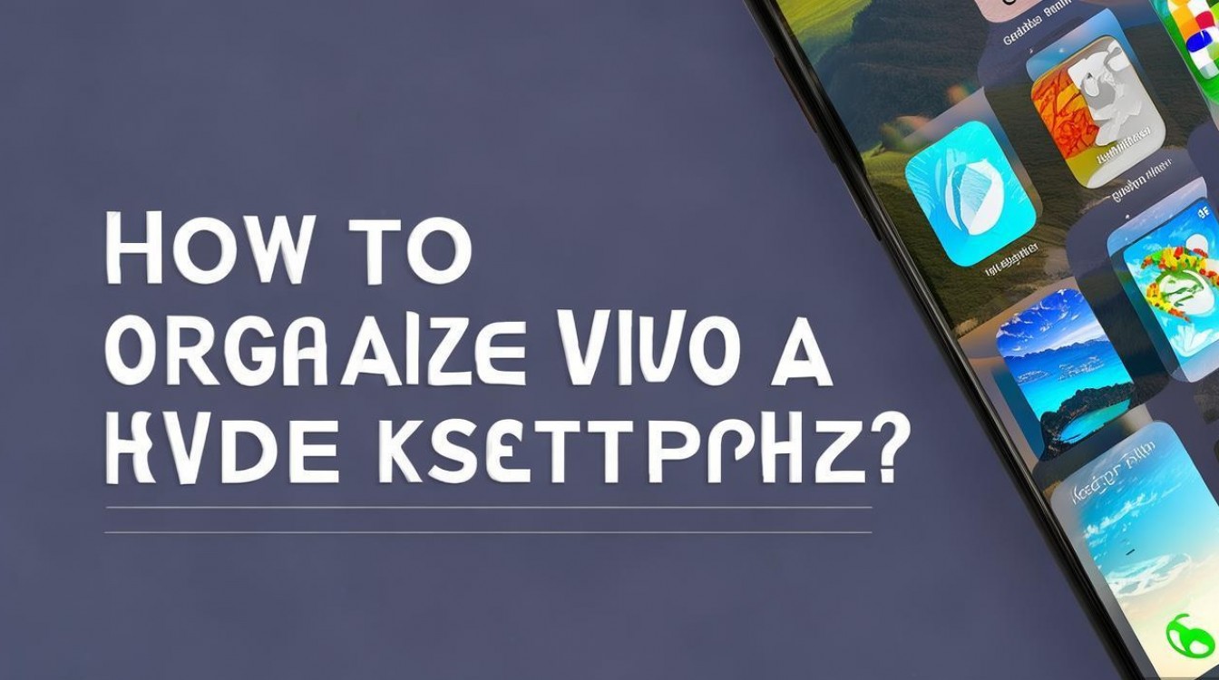 vivo桌面图标乱七八糟怎么快速整理干净?