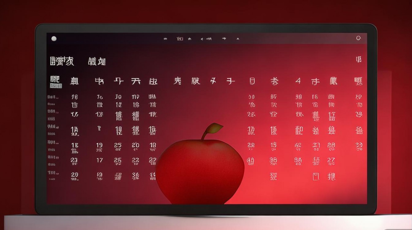 苹果主页如何设置才能显示农历日期？