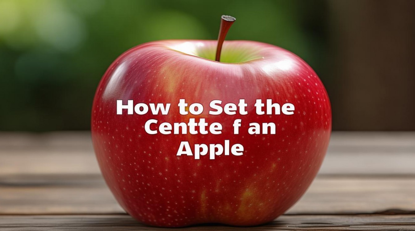 苹果手机怎么设置屏幕显示中心?